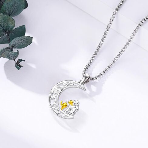Eusense Hummingbird Necklace for Women Men 925 Sterling Silver Hummingbird Pendant Hummingbird Jewelry Humming Bird Necklaces Gifts for Mom Grandma Her Him in Kuwait