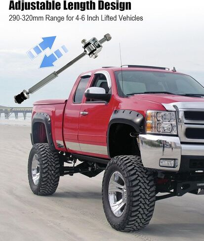 Sway Bar End Link Kit Adjustable 4-6" Lifted Fit for Chevy Silverado GMC Sierra 1500 1500HD 2500 2500HD 3500 Fit for Suburban 1500 Tahoe Yukon Avalanche in Saudi Arabia