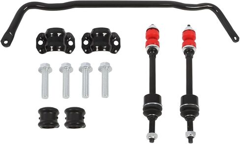 55398938AC 55398938AB Front Suspension Stabilizer Bar Kit Front Sway Bar Link Kit with Bushing Kit Compatible with Ram 1500 2009-2010 1500 2011-2018 1500 Classic 2019-2022 in Saudi Arabia