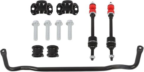 55398938AC 55398938AB Front Suspension Stabilizer Bar Kit Front Sway Bar Link Kit with Bushing Kit Compatible with Ram 1500 2009-2010 1500 2011-2018 1500 Classic 2019-2022 in Saudi Arabia