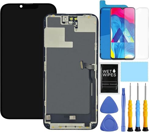 for iPhone 11 Screen Replacement for iPhone 11 Screen Replacement kit for iPhone 11 A2111 A2223 A2221 LCD Display digitizer Touch Screen Assembly with Repair Tools 6.1 inch Black in Saudi Arabia