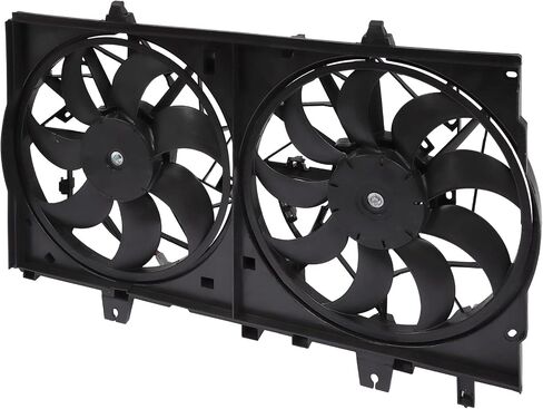 Cooling Fan 620-472 for Nissan for Rogue 2014-2018 Black Driver Passenger Side/LH RH Electric Cooling Fan in Saudi Arabia