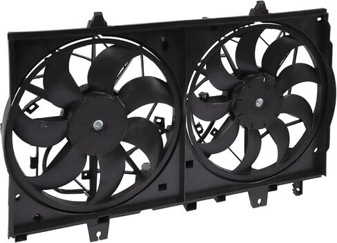 Cooling Fan 620-472 for Nissan for Rogue 2014-2018 Black Driver Passenger Side/LH RH Electric Cooling Fan in Saudi Arabia