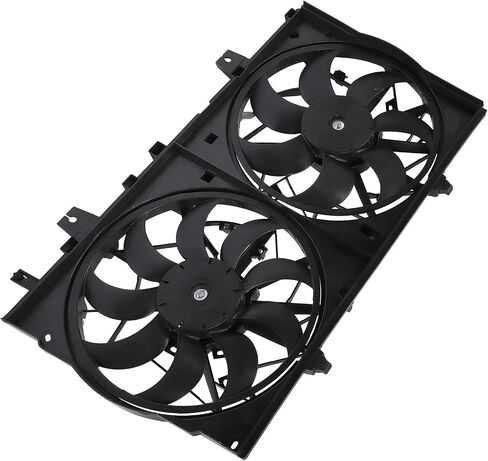 Cooling Fan 620-472 for Nissan for Rogue 2014-2018 Black Driver Passenger Side/LH RH Electric Cooling Fan in Saudi Arabia