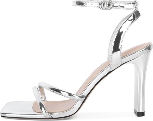 Joseywade Chunky Heels Women Strappy High 3.5" Heeled Sandals Open Toe Shoes in Saudi Arabia