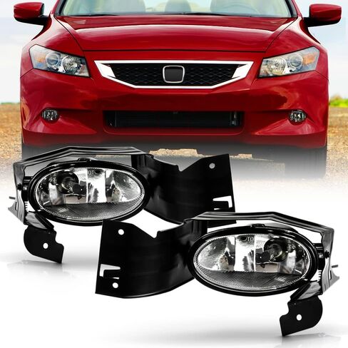 ACANII-For 2008-2010 Honda Accord Coupe القيادة الوفير مصابيح الضباب ث/تجميع مفتاح السائق وجانب الركاب in Saudi Arabia