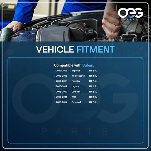 OEG Parts New Starter Compatible with Subaru Impreza 2.0L 2012-16, WRX 2.0L 2015, Crosstrek 2.0L 2016, Forester 2.5L 2014-16, XV Crosstrek 2.0L 2013-15, 23300-AA631 23300-AA63A M000T33176 M0T33176 in Saudi Arabia