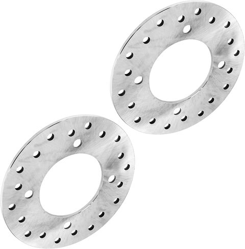 Caltric Front & Rear Brake Disc Rotor Compatible with Polaris RZR Turbo S4 2020-2021 5262840 5267607 in Saudi Arabia