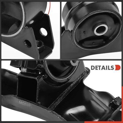 مجموعة تثبيت محرك المحرك وناقل الحركة A-Premium 3 قطع متوافقة مع Toyota Corolla 1993-1997 1.8L & Geo Prizm 1993-1997 1.8L، ناقل حركة أوتوماتيكي، استبدال # 1237215181، 1237215180 in Saudi Arabia