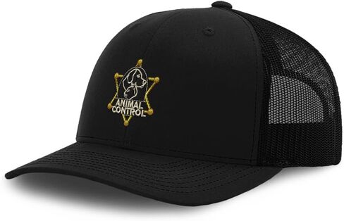 Custom Mesh Cap Hat Embroidered Animal Control A Embroidery Trucker Hats for Men & Women Cotton in Saudi Arabia