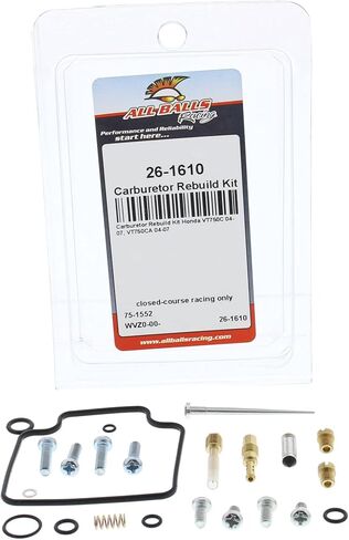 جميع كرات السباق المكربن ​​إعادة بناء عدة 26-1610 متوافق مع/استبدال لهوندا VT750C 2004-2007 ، VT750CA 2004-2007 in Saudi Arabia