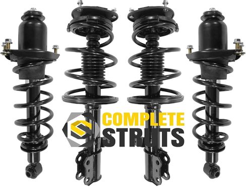 COMPLETESTRUTS - مجموعات الدعامات الأمامية والخلفية الكاملة مع استبدال نوابض لولبية لسيارة Toyota Celica 2000-2005 - مجموعة من 4 قطع in Saudi Arabia