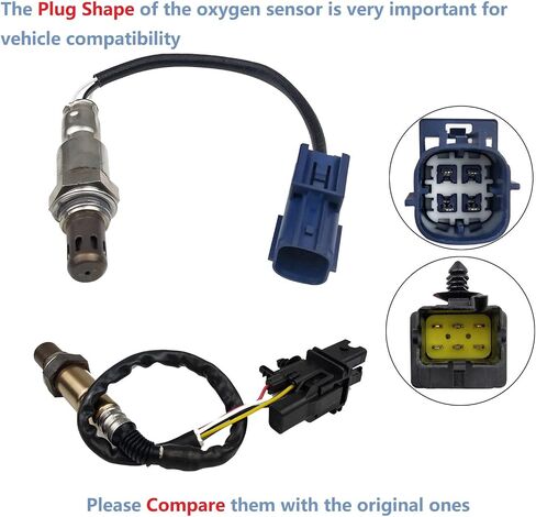 MAXFAVOR 2PCS Oxygen Sensor Replacement for 2005 2006 Nissan Pathfinder Frontier Xterra 4.0L Upstream and Downstream O2 Sensor 234-5060 234-4313 02 Sensor in Saudi Arabia