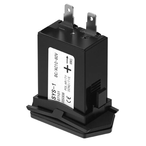 QWORK Mechanical Hour Meter - DC 10-80V Range for Diesel Engines, Boats, Generators in Saudi Arabia