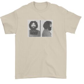 ZJ Designs Jerry Garcia Mugshot Heavyweight T-Shirt Grateful Busted on Bourbon Street 6.0 in Saudi Arabia