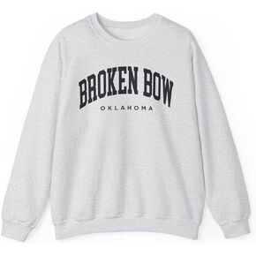 Broken Bow Oklahoma Adult Unisex Crewneck Sweatshirt in Saudi Arabia