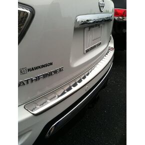 Nissan New OEM 2017-2018 Pathfinder Stainless/Chrome Bumper Protector in Saudi Arabia