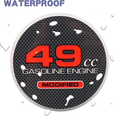 2pcs 49cc Modified Item 69730 Pull Starter Sticker Mini Bike Stickers for Predator 212 Engine Coleman CT200U BT200X KT196 Baja Monster Mega Moto MB200 Go Kart 196cc 224cc 200cc (49cc Modified+69730) in Kuwait