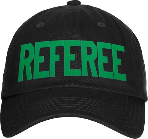 Classic Referee Hat Premium Cotton Low Profile Unstructured Adjustable Strapback in Saudi Arabia