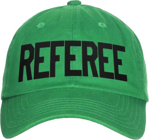 Classic Referee Hat Premium Cotton Low Profile Unstructured Adjustable Strapback in Saudi Arabia