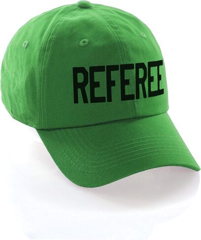 Classic Referee Hat Premium Cotton Low Profile Unstructured Adjustable Strapback in Saudi Arabia