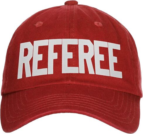 Classic Referee Hat Premium Cotton Low Profile Unstructured Adjustable Strapback in Saudi Arabia