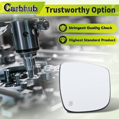 Carbhub Driver Side Mirror Glass 963664BA1A Compatible with Nissan Rogue Murano Pathfinder 2014-2020 Left Side Mirror Glass Replaces 963664BA1A NI1324120 in Saudi Arabia
