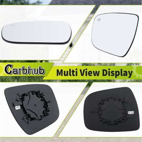 Carbhub Driver Side Mirror Glass 963664BA1A Compatible with Nissan Rogue Murano Pathfinder 2014-2020 Left Side Mirror Glass Replaces 963664BA1A NI1324120 in Saudi Arabia