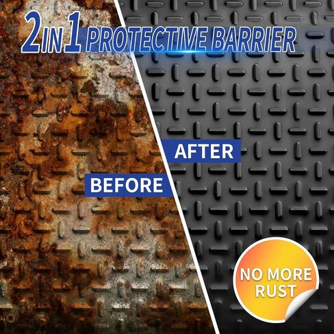 Rust Converter & Metal Primer -Removes Rust, Encapsulates & Protects, Works as Undercoating and Paint, Long-Lasting inhibitor for Cars, Trucks, Metal Surfaces(35 oz) in Kuwait