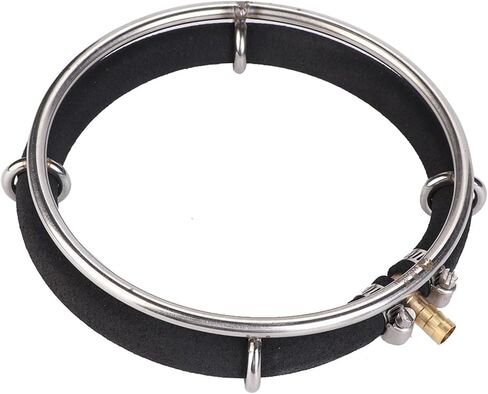 Premium Circle Diffuser for Fish Tank, Koi Pond, Hydroponics, Outdoor Lake Aeration Ring - Koi Pond Air Diffuser Weighted (Triple Ring/Dia.13.8‘’) in Saudi Arabia