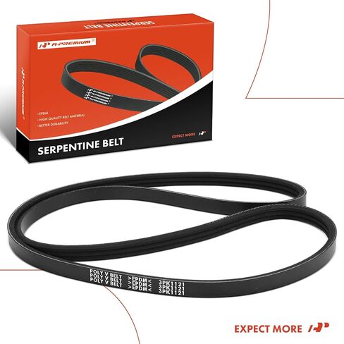 A-Premium Engine Serpentine Drive Belt Compatible with Toyota Prius 2001 2002 2003, L4 1.5L in Saudi Arabia