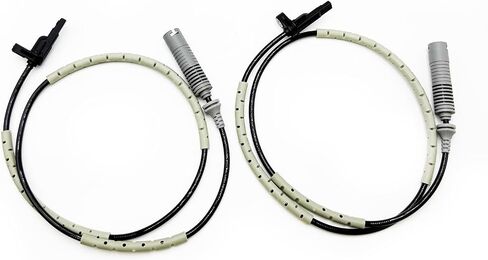 2 قطعة مستشعر سرعة العجلات الخلفية اليسرى واليمنى ABS متوافق مع BMW 08-13 135i 07-13 328i 06 330i 09-11 335d 07-13 335i 09 335i xDrive 11-13 335is 08-13 M3 يستبدل 34526785022 34526870077 in Saudi Arabia