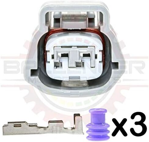 Ballenger Motorsports - E02FG-RS 2-Way Compatible Nissan Sensor Connector Pigtail (CAM, Knock, VVT, VCT) in Saudi Arabia