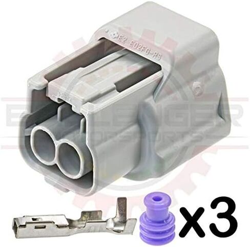 Ballenger Motorsports - E02FG-RS 2-Way Compatible Nissan Sensor Connector Pigtail (CAM, Knock, VVT, VCT) in Saudi Arabia