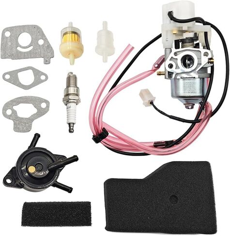 مكربن ​​EU2000I مناسب لهوندا EB2000I EB2000IT1 EU2000IK1 BF30E B/D/E Carb Kit استبدال لـ 16100-Z0D-D03 16100-Z0D-D01 يتضمن فلتر الهواء وحشية خط الوقود ومضخة الوقود in Saudi Arabia