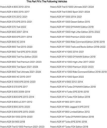 غطاء غاز من الألومنيوم من Tusk Billet أسود/فضي - يناسب: Polaris RANGER RZR XP 1000 2014-2019 in Saudi Arabia
