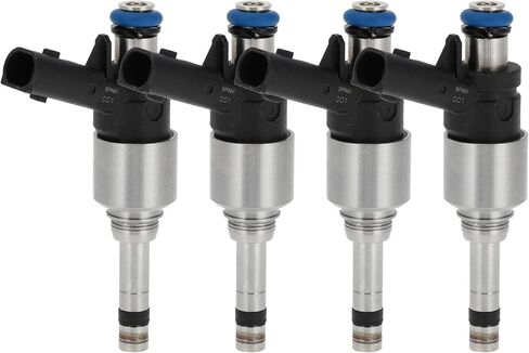 No.35310-2B150 حاقن الوقود لشركة هيونداي أكسنت 1.6L GAS DOHC 2018-2020 لكيا ريو 1.6L 2018-2020 لكيا سول 1.6L 2017-2019 مكونات السيارة 4 قطعة in Saudi Arabia