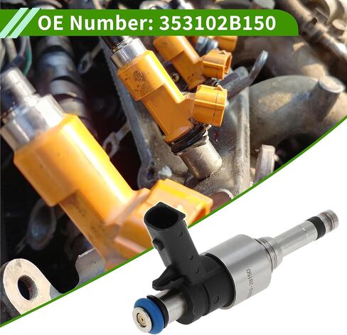 No.35310-2B150 حاقن الوقود لشركة هيونداي أكسنت 1.6L GAS DOHC 2018-2020 لكيا ريو 1.6L 2018-2020 لكيا سول 1.6L 2017-2019 مكونات السيارة 4 قطعة in Saudi Arabia