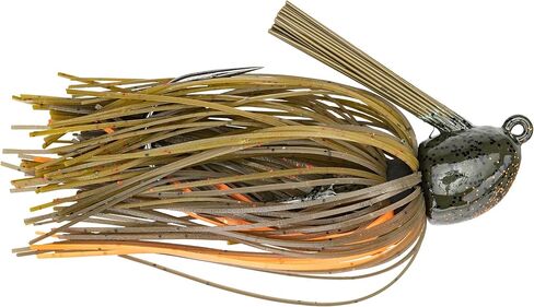 طُعم صيد السمك Strike King (HAHCJ12-135) Hack Attack Jig، 135 - Falcon Lake Craw، 1/2 أونصة، شكل رأس مبتكر مع واقي من الأعشاب شديد التحمل in Kuwait