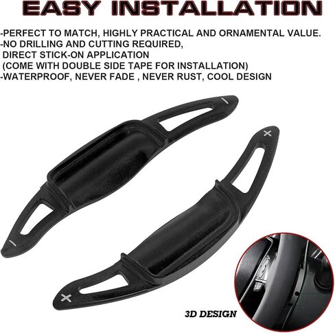 x xotic tech Red Aluminum Paddle Shifter Extensions Interior Shift Cover Trim Compatible with Toyota Camry 2018-up, RAV4 2019-up, Avalon 2019-up, Corolla 2019-up (Not for GR) in Saudi Arabia