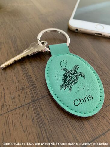 LaserGram Oval Keychain, Flag of South Carolina, Personalized Engraving Included (Pink) in Saudi Arabia