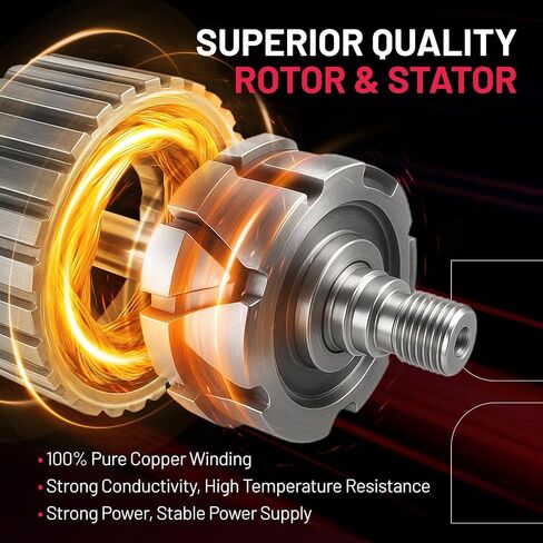 BDFHYK Alternator Compatible with Buick Regal 2015-2017 2.4L L4,Compatible with Chevrolet Equinox 2010-2017 2.4L L4,Compatible with GMC Terrain 2010-2017 2.4L L4 Replace 11459N,TG12C067,TG12C174 in Saudi Arabia