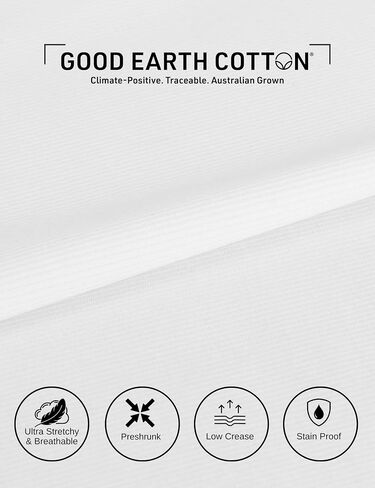 قميص بدون أكمام للسيدات Good Earth Cotton® - قطن أسترالي، رقبة عالية، مقاس جذاب، طبقات أساسية in Kuwait