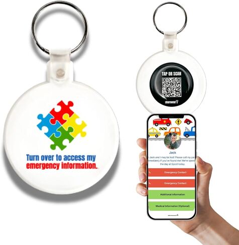 QR Tap Keychain، التعرف الذكي على الأطفال المفقودين، التعرف على رمز QR in Kuwait