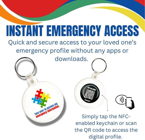 QR Tap Keychain، التعرف الذكي على الأطفال المفقودين، التعرف على رمز QR in Kuwait