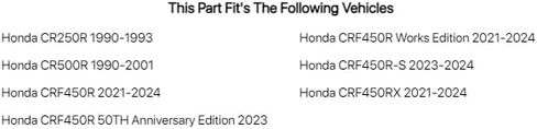 Tusk Competition Clutch Kit Compatible with Honda CRF450R 2021-2026 in Saudi Arabia