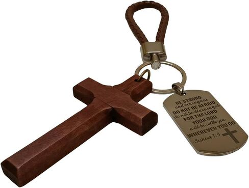 Christian Bible Keychains Religious Keychain Set Cross Bible Verse Gifts Keychain Religious Gift for Christian in Saudi Arabia