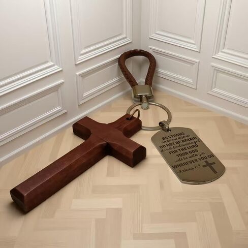Christian Bible Keychains Religious Keychain Set Cross Bible Verse Gifts Keychain Religious Gift for Christian in Saudi Arabia
