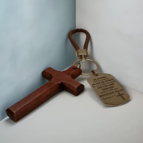 Christian Bible Keychains Religious Keychain Set Cross Bible Verse Gifts Keychain Religious Gift for Christian in Saudi Arabia