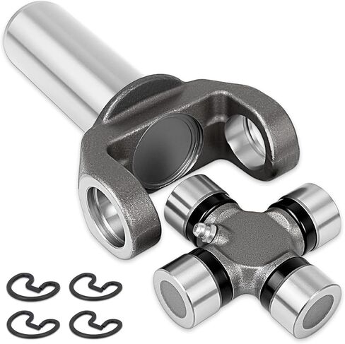 2-3-6081X Transmission Slip Yoke with 5-153X U-Joint Kit Compatible with G M TH350, 700R4, 4L60, Sagi naw, Mun cie, Bor g War ner T-Ser ies & Je ep 4WD, RWD Models Replaces 5-153X, 236081X in Saudi Arabia